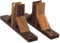 Vaguelly Support De Base De Triangulaire En Bois 2 Pièces Support De En Bois Pergola Supports De Base De Poteau Accessoires De De Pelouse Extérieure