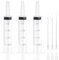 3 Packung Spritzen 20ml,spritze mit 18G 10cm Nadeln mit Stumpfer, sterile Spritzen für Labor, Garten, Tiernahrung und Industrie