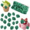 mohito 100 Stück essbare Blätter, Essbare Grüne Blätter für Kuchen Dekoration, essbares Oblatenpapier, Kuchendekoration für Hochzeit, Geburtstag, Babyparty