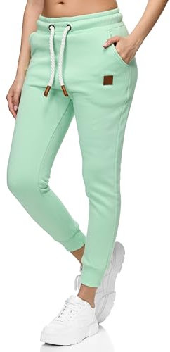 REPUBLIX Damen Jogginghose Jogger Sporthose Jogging Sweat Pants RD-027 Mint S