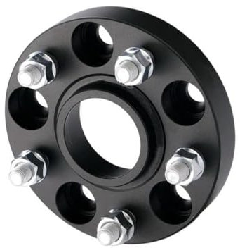 HBGURM Autozubehör Für Volvo S60 1 Stück Spurverbreiterung Adapter PCD 5x108 CB 63.4 Spurverbreiterung M14x1.5 Spurverbreiterung(1 pcs Black 20mm)