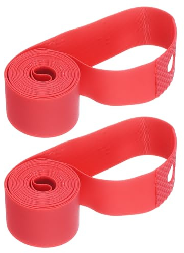 QUARKZMAN 2 Stück Felgenband 20 x 20mm PVC Fahrrad Reifen Unterlage | Felgenband Schlauchband Kratzschutz Polster Schutz, Für Road MTB Mountainbike