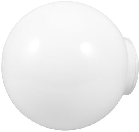 GETAJGHSD Acryl Kugellampe Lampenschirm 25cm Durchmesser Außenleuchte Ersatzschirm für Garten Veranda