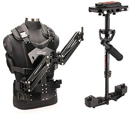 Flycam Galaxy estabilizador Brazo y Chaleco steadycam con HD-3000 cámara- estabilizador | estabilización Sistema Ofrece Comodidad (GLXY-AV-HD-3)