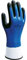 SHOWA 377, Nitrilschaum, Nitril – Beschichtung, Mehrzweck, Blau mit schwarzer Handfläche, 7/M