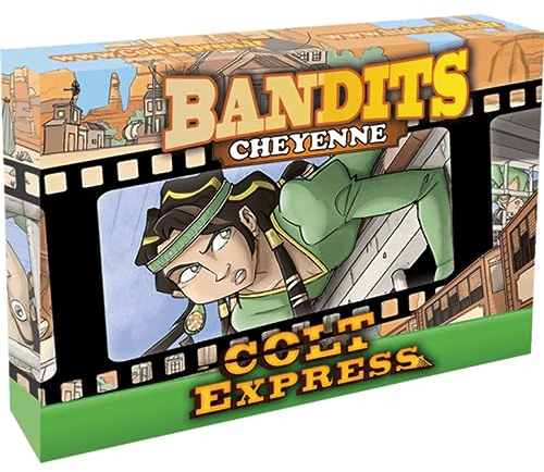 Asmodee ASMLUDCOEXEPCH Colt Express Bandits Expansion-Cheyenne, Mehrfarbig