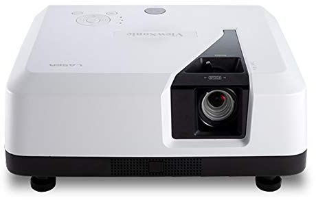 Proyector láser ViewSonic DLP LS700-4K (4K UHD, 3.300 lúmenes ANSI, HDMI, USB, Altavoz de 10 vatios, Zoom óptico de 1.3X) Blanco