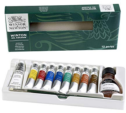 Winsor & Newton Winton Huile Set Studio 12 pièces Row
