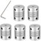 LATRAT Lot de 5 raccords flexibles de 5 mm à 8 mm compatibles, avec 1 Clé Allen, pour 3D Imprimante Machine