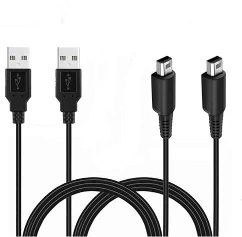 Rayibuir USB Charger Cable Compatible with Nintendo 3DS/2DS/New 3DS XL/2DS XL + 4 Feet