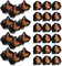 WINMAU Rock Legends Dart-Flights, 10 Sets pro Packung (insgesamt 30 Dart-Flights), erhältlich in verschiedenen Designs (Judas Priest, Flaming Logo)