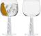 Anton Studio Designs Björn Lot de 2 verres à gin faits à la main pour cocktails, vin ou eau – 500 ml – Transparents – Lot de 2 verres à cocktail élégants