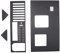 Computer Case Rack for ATX, MATX, ITX Open Computer Case Desktop Case Open Chassis Support 305x245mm Motherboards