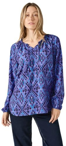 Cecil B345128 Camicetta Stampata, Lilla Selvatica, L Donna