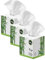The Cheeky Panda Kosmetiktücher Box (56 Kosmetiktücher) – 3-lagig Taschentücher aus nachhaltigem Bambus hergestellt (Packung mit 3)