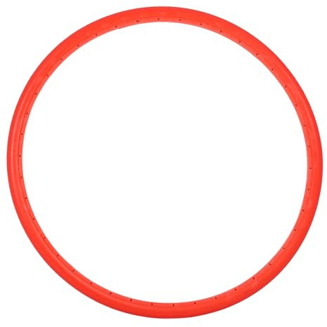 700×23C Vollreifen, Rennrad-Reifenersatz, Pannensicherer Schlauchloser Reifen (Rot)