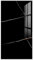 Epaing 10 PCS PVC Marble Tiles Bathroom Kitchen Tile Stickers, Stronger Waterproof Self Adhesive Tiles 30 * 60cm Tile Stickers for Kitchen Wall Home Decoration (Lightning Black)