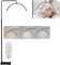 ZFZZC Lampe Extension De Cils, 3000K-6000K Studios De Beaut Lampe de Beauté pour Les Tatoueurs, pour tattoo Tatoueurs Maquilleurs (Grand)