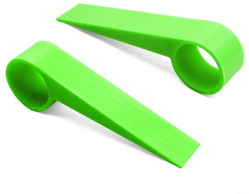 WIIYENA 2PCS Hydraulic Brake Piston Reset Tool for Mountain Road Bikes Bicycle Disc Brake Piston Spreader Tool High Polymer Disc Brake Caliper Spreader(Green)