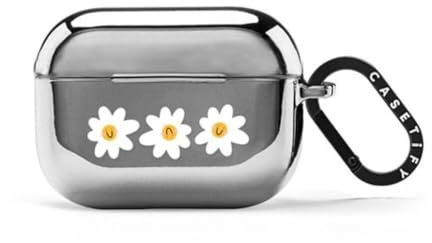 CASETiFY Laura Jane Illustrations Schutzhülle für Airpods Pro (1. / 2. Generation) mit Ring, Gänseblümchen
