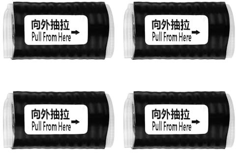 Penitue 4uds Protector Palanca Cambio Moto, Protector Zapatos Palanca Marchas Cambio Moto de Silicona para Hombres y Mujeres Botas y Calzado(Negro)