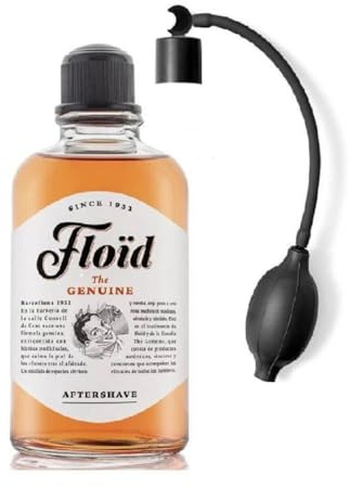 FLOID Dopobarba The Genuine, Edizione Limitata, Lozione Classica da Uomo, Spray, 400ml, Formula Lenitiva e Rinfrescante, con Vaporizzatore, Flacone in Vetro