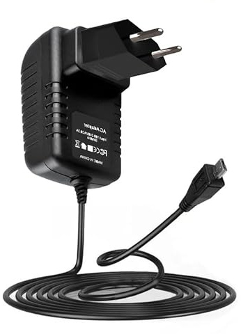 Oxiiert 5 V 2 A Micro-USB-Adapter, kompatibel mit NVIDIA Shield 940-81761-2500-000, NX785QC16G Power PSU