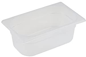 PIAZZA Bacinella Gastronorm 1/4 - in Polipropilene - H 10Cm