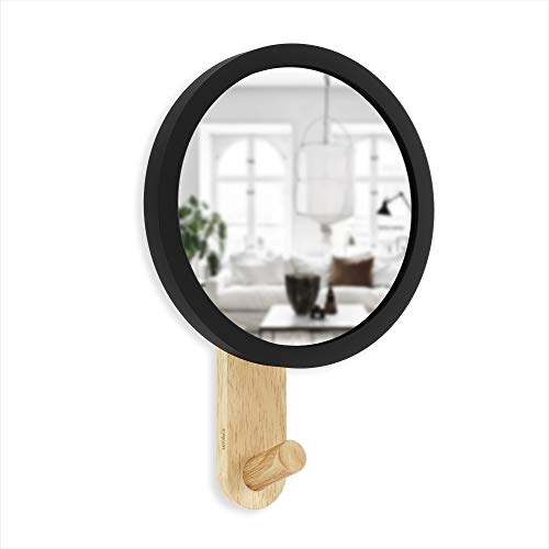 Umbra 318410-045 Hub Spiegel Haken, schwarz/Natur