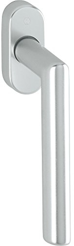 HOPPE 3820371 Fenstergriff Amsterdam, VK 7 x 37 mm, silber eloxiert