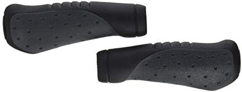 Velo Ergonomischer Fahrradgriffe schwarz/Grau, 135 mm