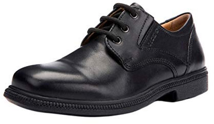 Geox J FEDERICO M, Zapatos de cordones derby, para Niños, Negro (Negro), 32 EU