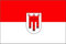 flaggenmeer® Flagge Vorarlberg mit Wappen 80 g/m² ca. 90 x 150 cm