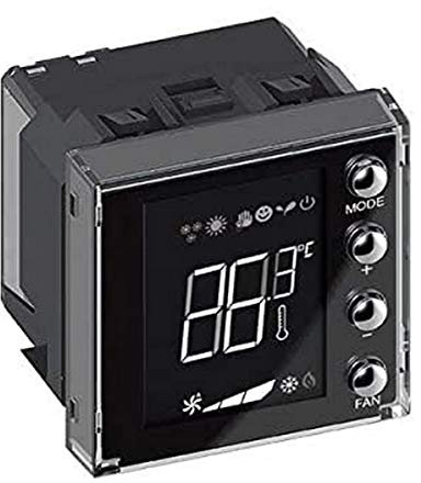 BTicino H4691 MyHome_Up Thermostat avec Écran 1.6 Pouces Axolute