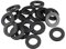 sourcing map 20 Stück Gummi Unterlegscheiben 17 mm Außendurchm. 10 mm Innendurchm. 2 mm Dicke für Wasserschlauch Wasserhahn