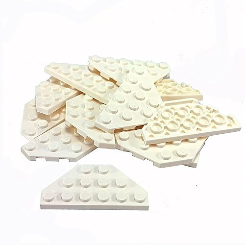 LEGO 20 x White Plate Bricks With Grille 1x2 No 2412 City/Cars/Star Wars Movie