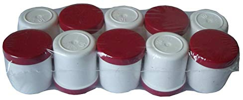 SCHRAUBDOSEN KRUKEN DOSEN 10 Gr 12 ml 30 Stück HOMÖOPATHIE Safepack Salbendöschen