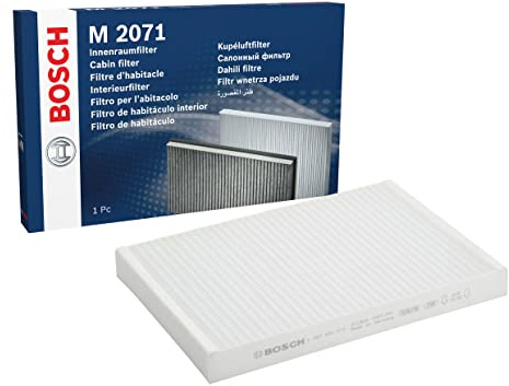 Bosch M2071 Standard Cabin Filter - Replacement Filter | Filters Pollen and Dust for Cleaner Air Inside the Vehicle