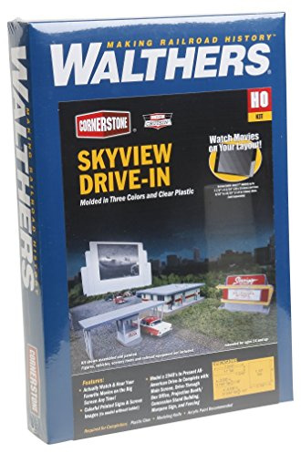 Walthers Cornerstone 933-3478 - Autokino Skyview, Gebäude