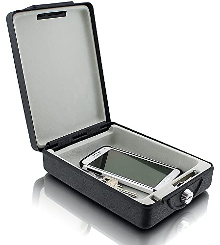 Bituxx Reisesafe Autosafe Carsafe Autotresor Tresor Kassette für Auto LKW Wohnmobile Caravan, SCHUTZ SAFE