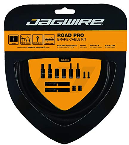 Jagwire PCK209 Kit Cavi e Guaine Unisex Adulto, Stealth Black