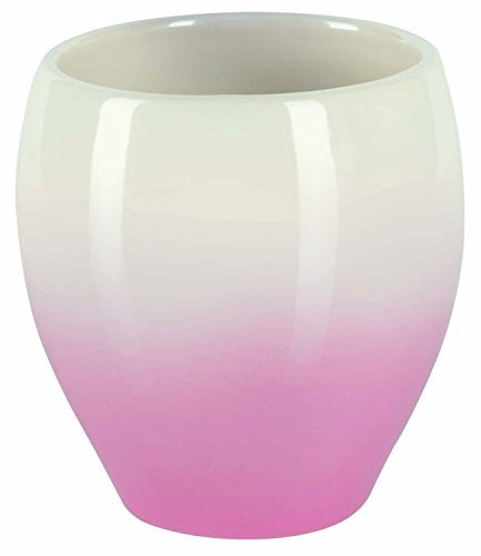 Bali Zahnputzbecher Rosa/Weiss
