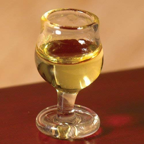 The Dolls House Emporium Large Glass of White Wine
