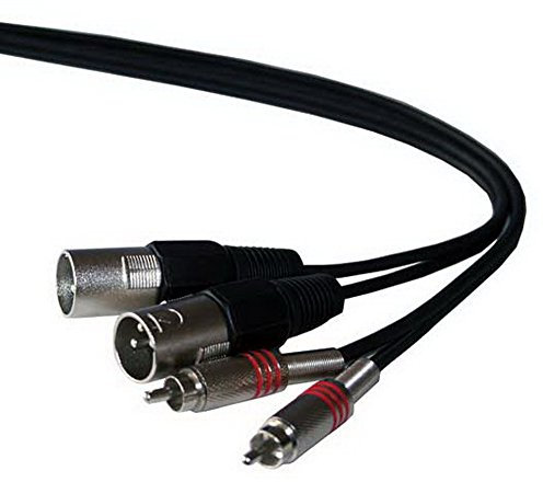 Ibiza CM1.5RX-2 Câble de Liaison 1,5 m