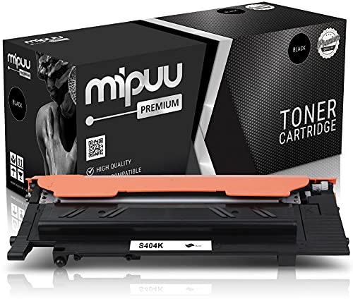 Mipuu Toner kompatibel zu Samsung CLT-K404S Schwarz für Samsung Xpress C480fw C480w C480fn C430 C430W SL-C430 SL-C430w C482w SL-C483