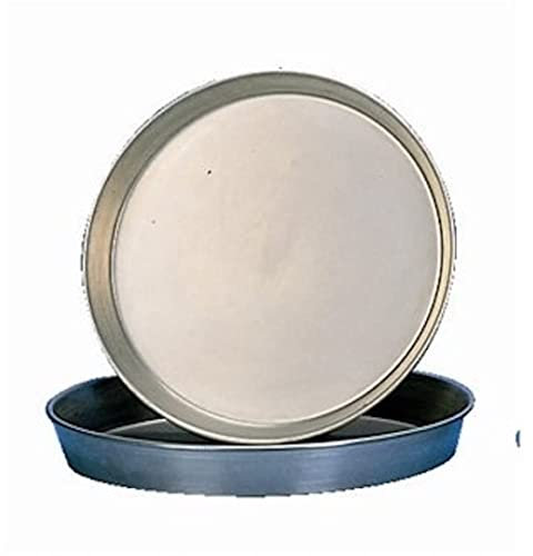 Stalwart S474 Iron Pizza Pan, 1.5 Deep, 10 Diameter, Black