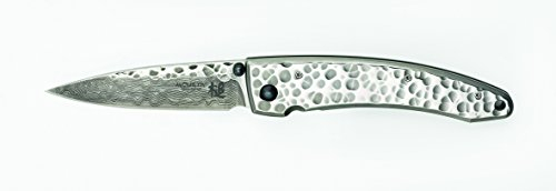 Mcusta - Couteau Pliant Japonais Mcusta MC.114D Tsuchime - Lame Damas - Manche 11cm