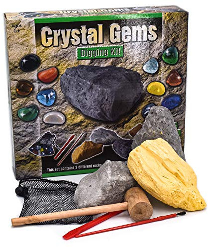 KandyToys Crystal Gems Digging Kit | Kids Science Kits | Experiment