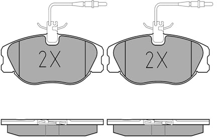 Meyle 025 218 0119/W Brake Pad Set, disc brake