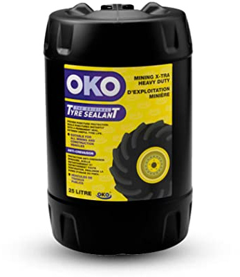 OKO Puncture Free Tyre Sealant for Mining and Quarries 25 Litre Drum